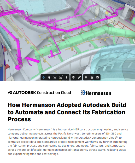 How Hermanson Adopted Autodesk Build to Automate and Connect Its Fabrication Process