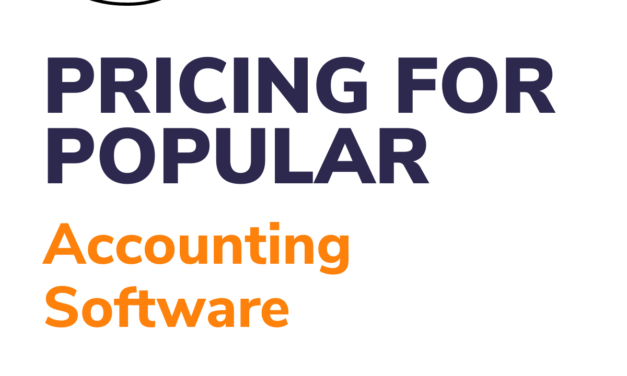 Pricing of Popular Accounting Software