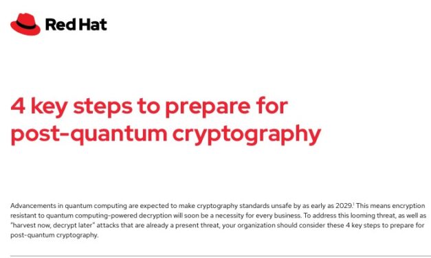 4 key steps to prepare for post-quantum cryptography