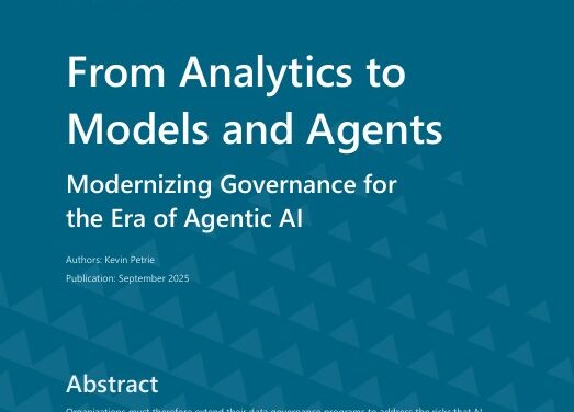 BARC: From Analytics to Models and Agents Modernizing Governance for the Era of Agentic AI